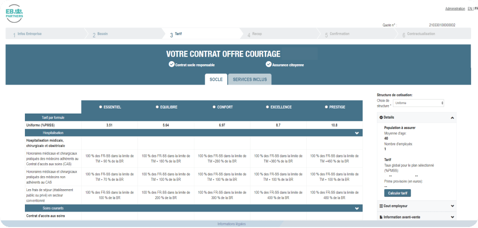 Pricing tool